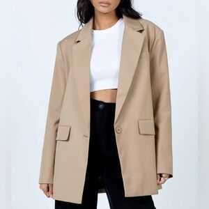 Lioness WELCOME TO THE JUNGLE BLAZER BEIGE